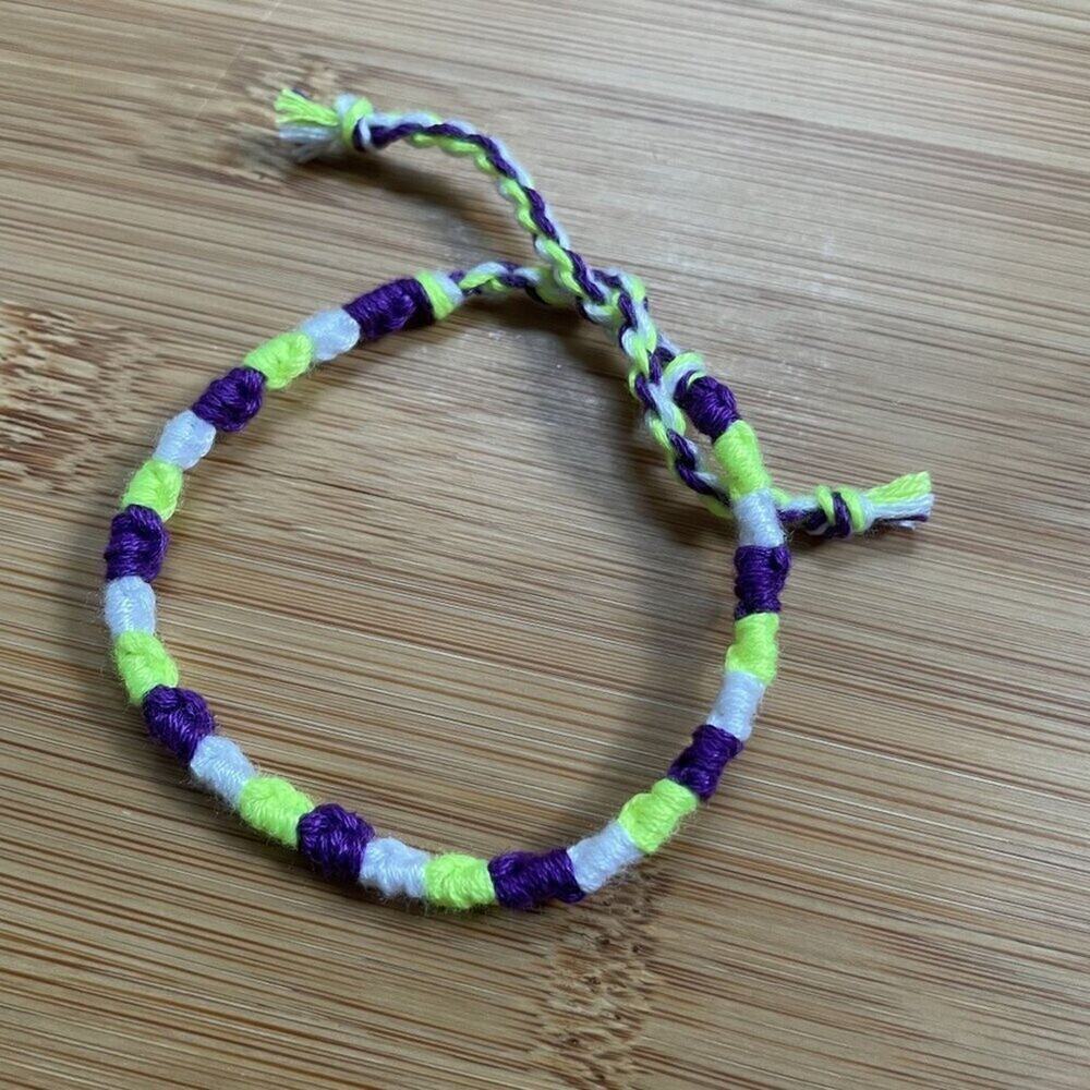 Seraphine Bracelet, anklet, trendy, comfortable, tie, embroidery thread, woven,
